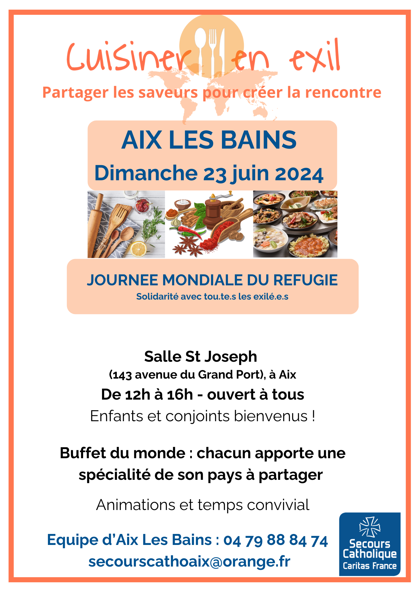 Rendez-vous à Aix-les-Bains le 23 juin