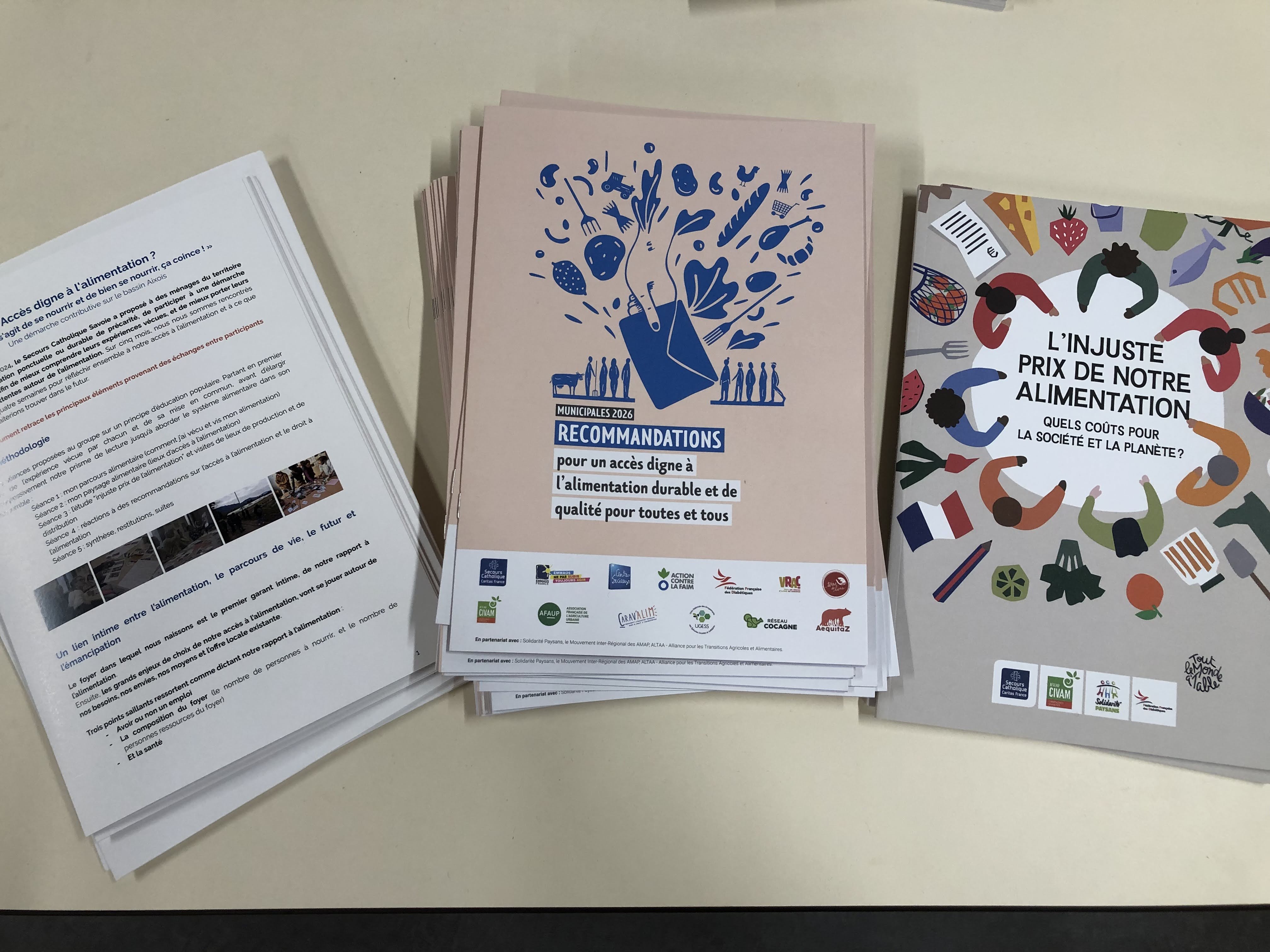 Rencontre des acteurs à Apremont