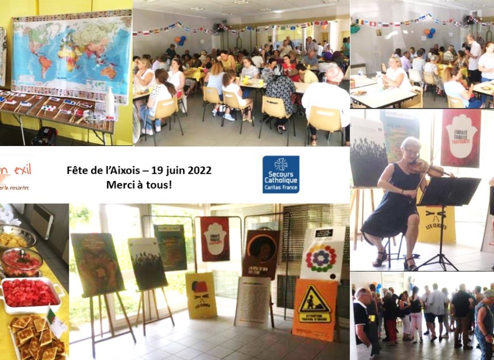 Le Festival "Cuisiner en exil" à Aix-les-Bains