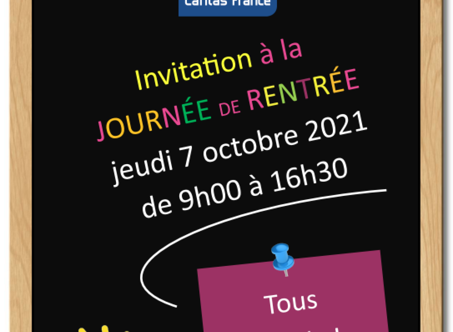 Journée de rentrée du Secours Catholique de Savoie